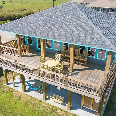 Stylish 4Br Crystal Beach Retreat Walk To Beach Bolivar Peninsula Екстер'єр фото