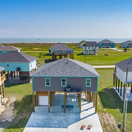 Stylish 4Br Crystal Beach Retreat Walk To Beach Bolivar Peninsula Екстер'єр фото