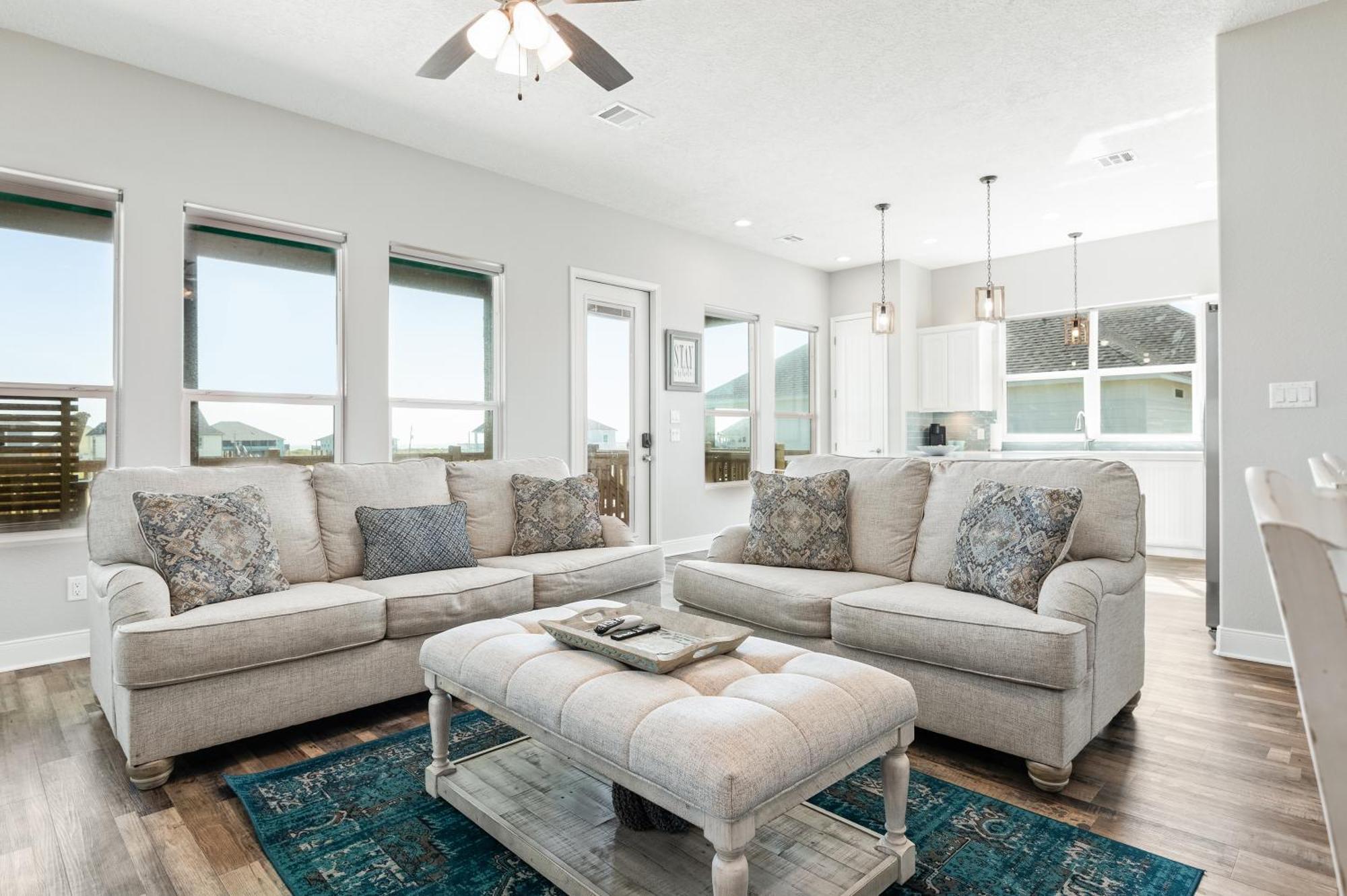 Stylish 4Br Crystal Beach Retreat Walk To Beach Bolivar Peninsula Екстер'єр фото
