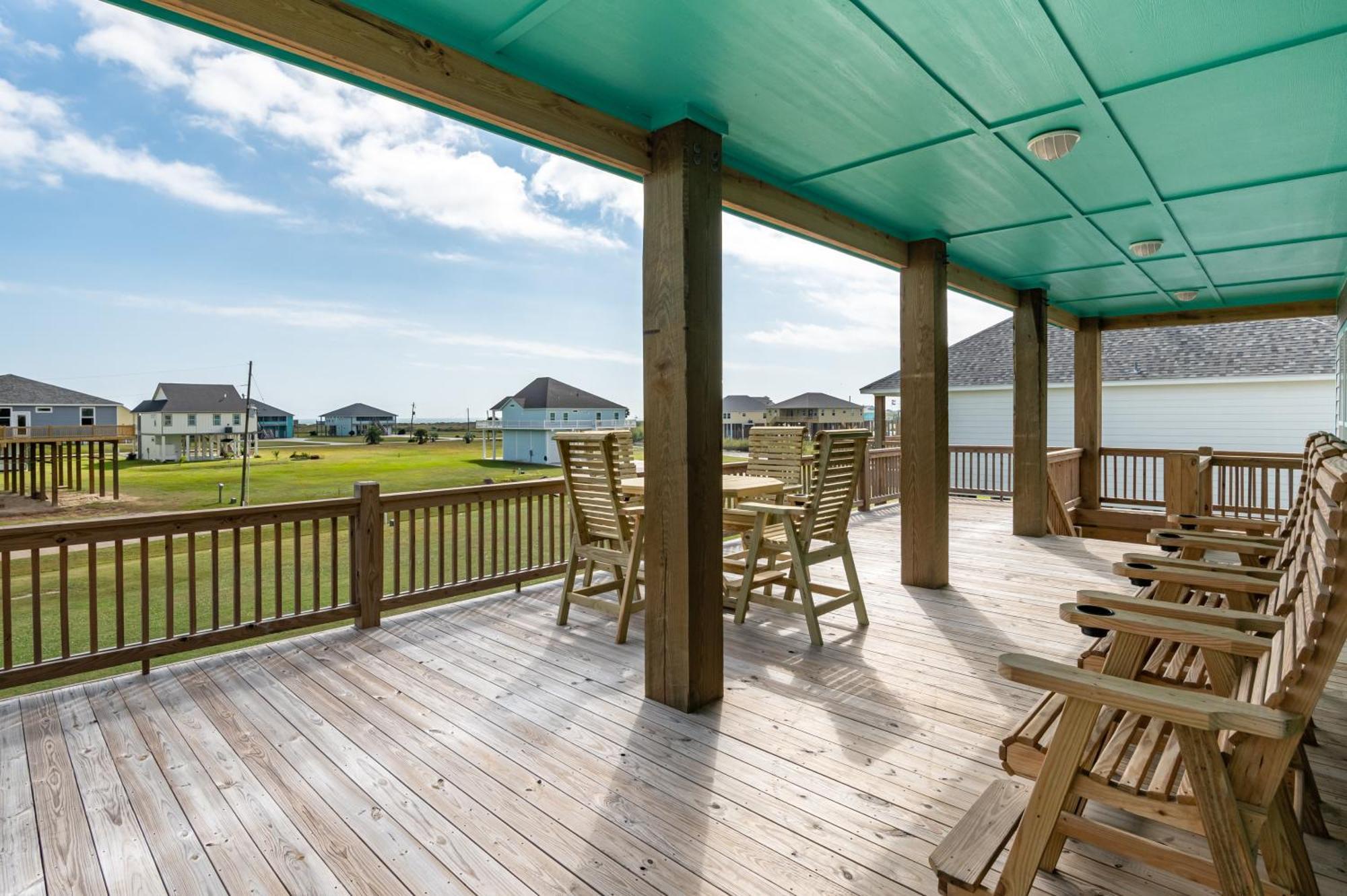 Stylish 4Br Crystal Beach Retreat Walk To Beach Bolivar Peninsula Екстер'єр фото